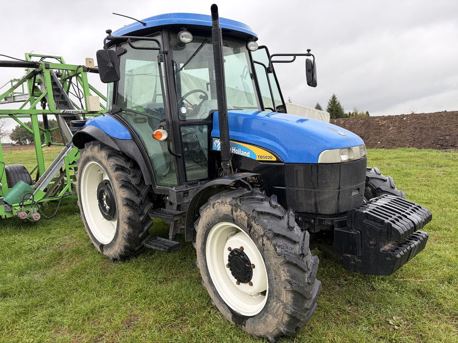 New Holland TD5020 biegi pełzające, idealny pod samolot do ogórków
