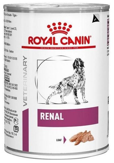 Karma dla psów z przewlekłą lub ostrą niewydolnością nerek Royal 410g