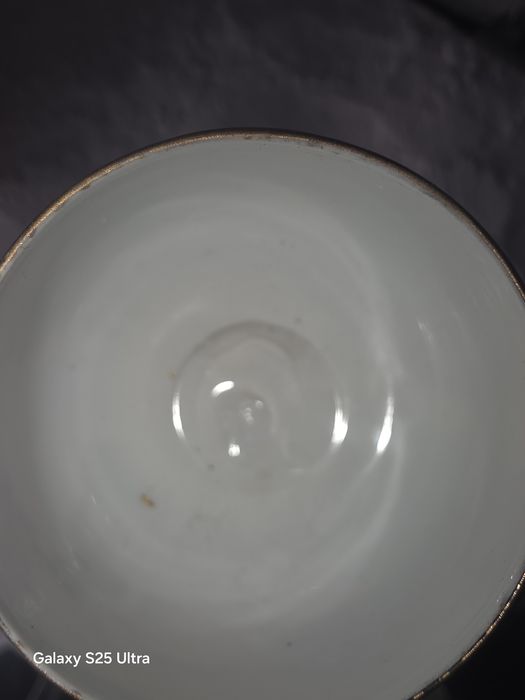 Serviço antigo de café japones casquinha de ovo