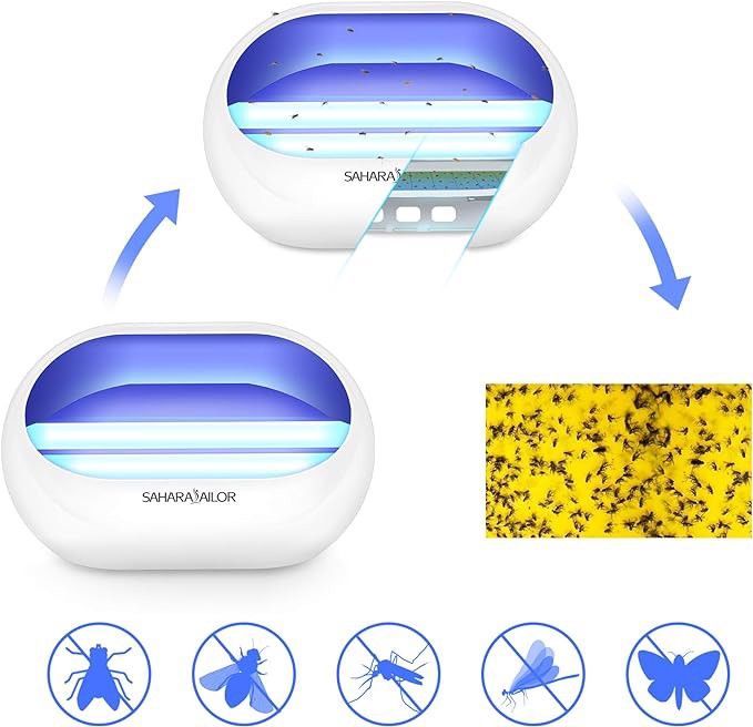 lampa na owady bezpieczna, cicha, wydajna do 50m2