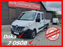 Renault Master  2,3  130KM Doka 7 Osób  SKRZYNIA Klima Hak