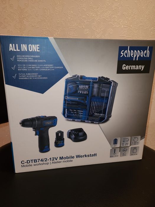 Акумуляторний шуруповерт