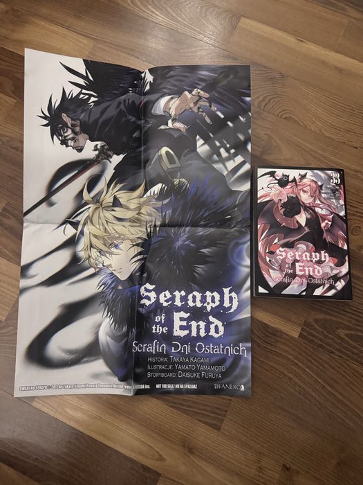 Manga Seraph of the end Tom 33 + plakat