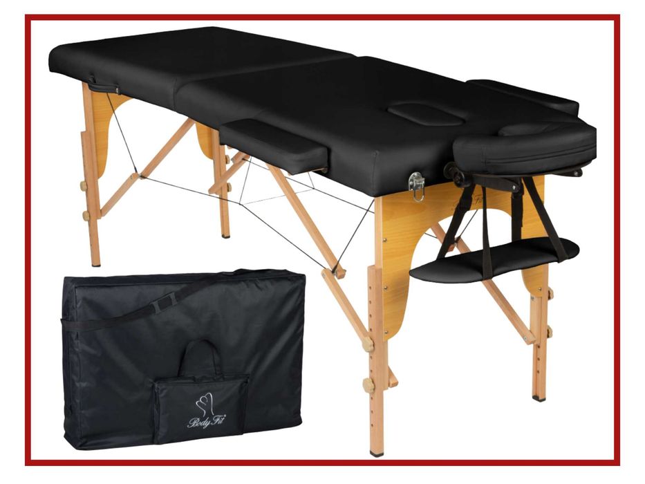 Stabilny Stół Do Masażu Łóżko Rehabilitacyjne Kozetka Torba - PROMOCJA