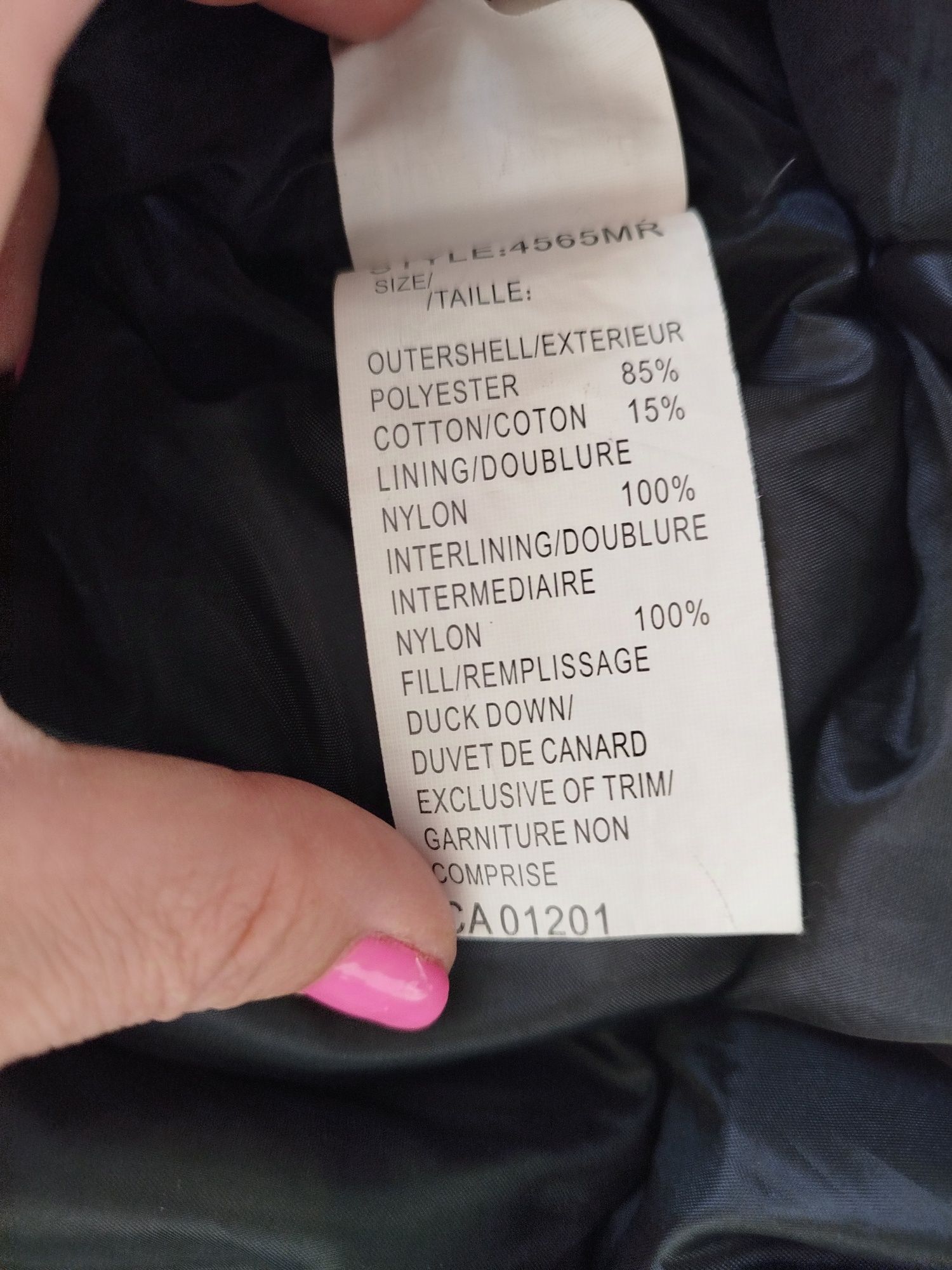 Canada Goose damska puchowa kurtka Bomberka S