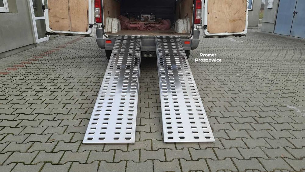 Najazdy Aluminiowe 2,5m x 44cm 2szt LOHR do 2T Podjazdy  Bus Przyczepa