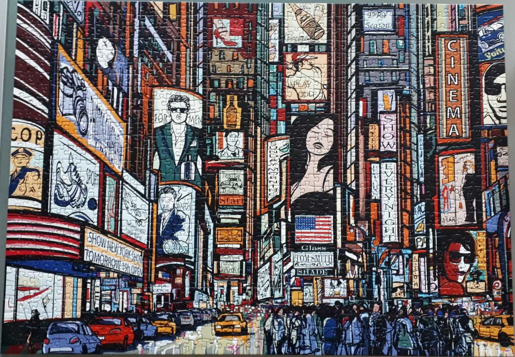 Puzzle 1000 Ravensburger Colourful New York