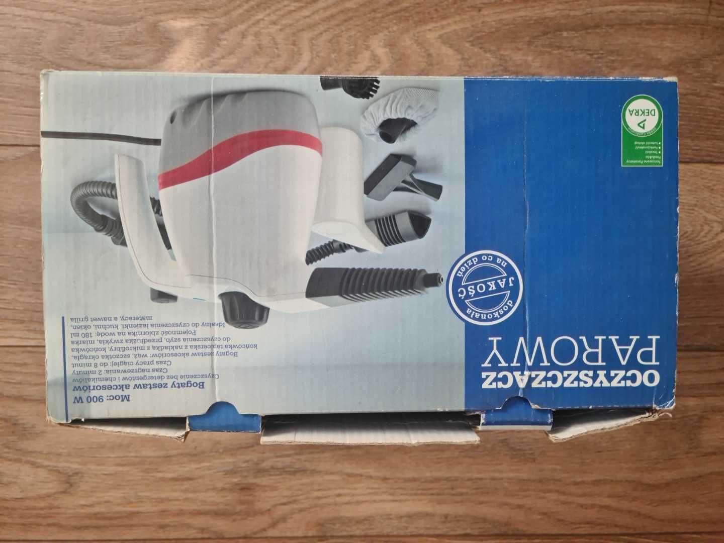 Mała myjka parowa.