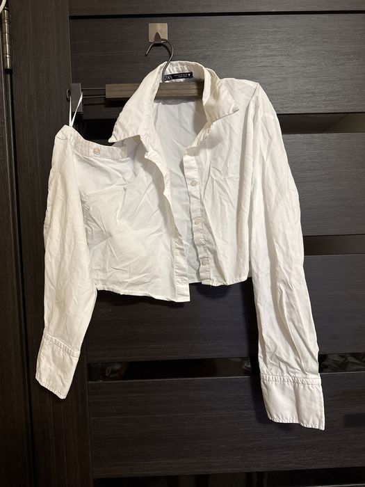 Блузка zara біла