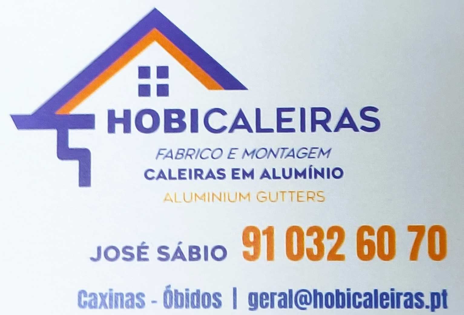 Caleiras em Aluminio
