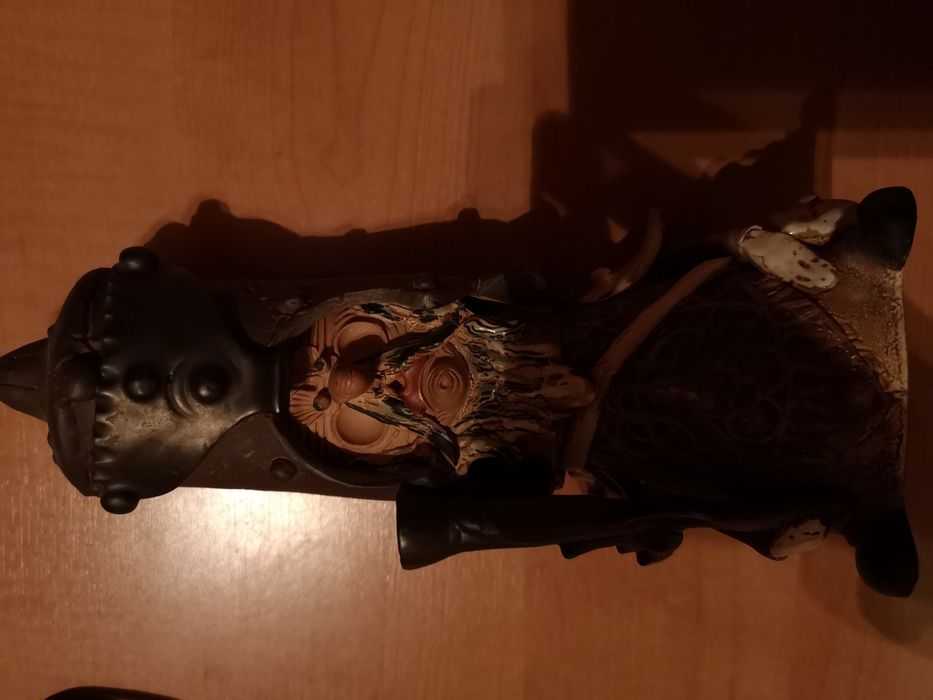 Vintage Mid century noble warrior. Antiguidade.