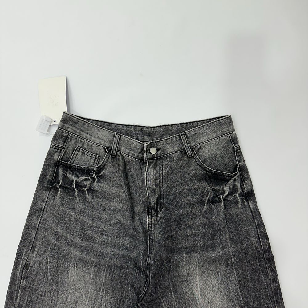 Baggy opium grey shorts bershka racer zara широкі оверсайз шорти