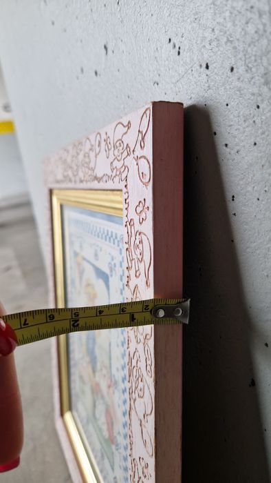 Quadro de madeira para crianças