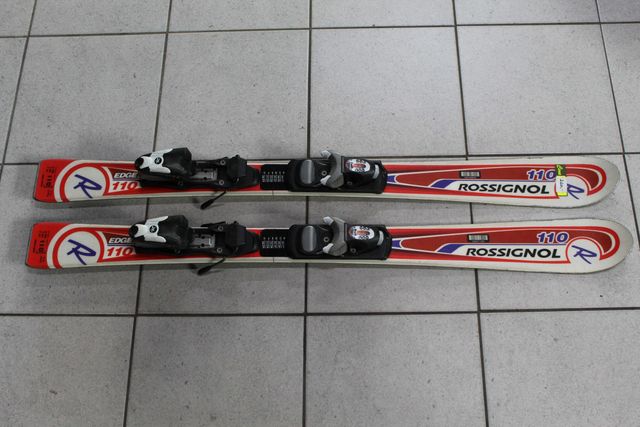 Narty dziecięce Rossignol Edge 110 cm + wiązania Rossignol