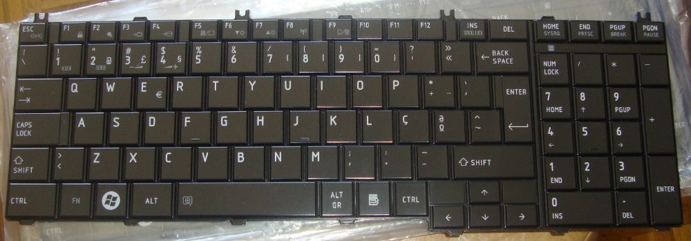 TECLADO TOSHIBA C650 - C660 -C670 - L650 – L660 - L670 - L750 - L755