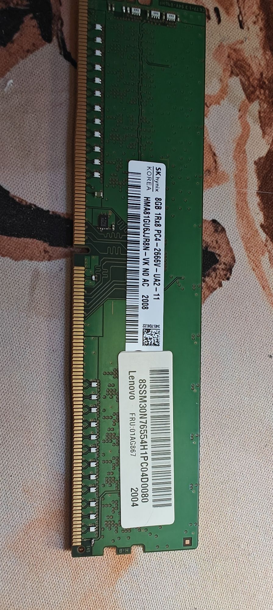 Memoria RAM DDR4 8GB 2666mhz