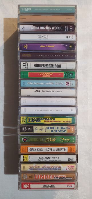 Kasety - Clannad Texas Abba Buck Fizz Kenny G