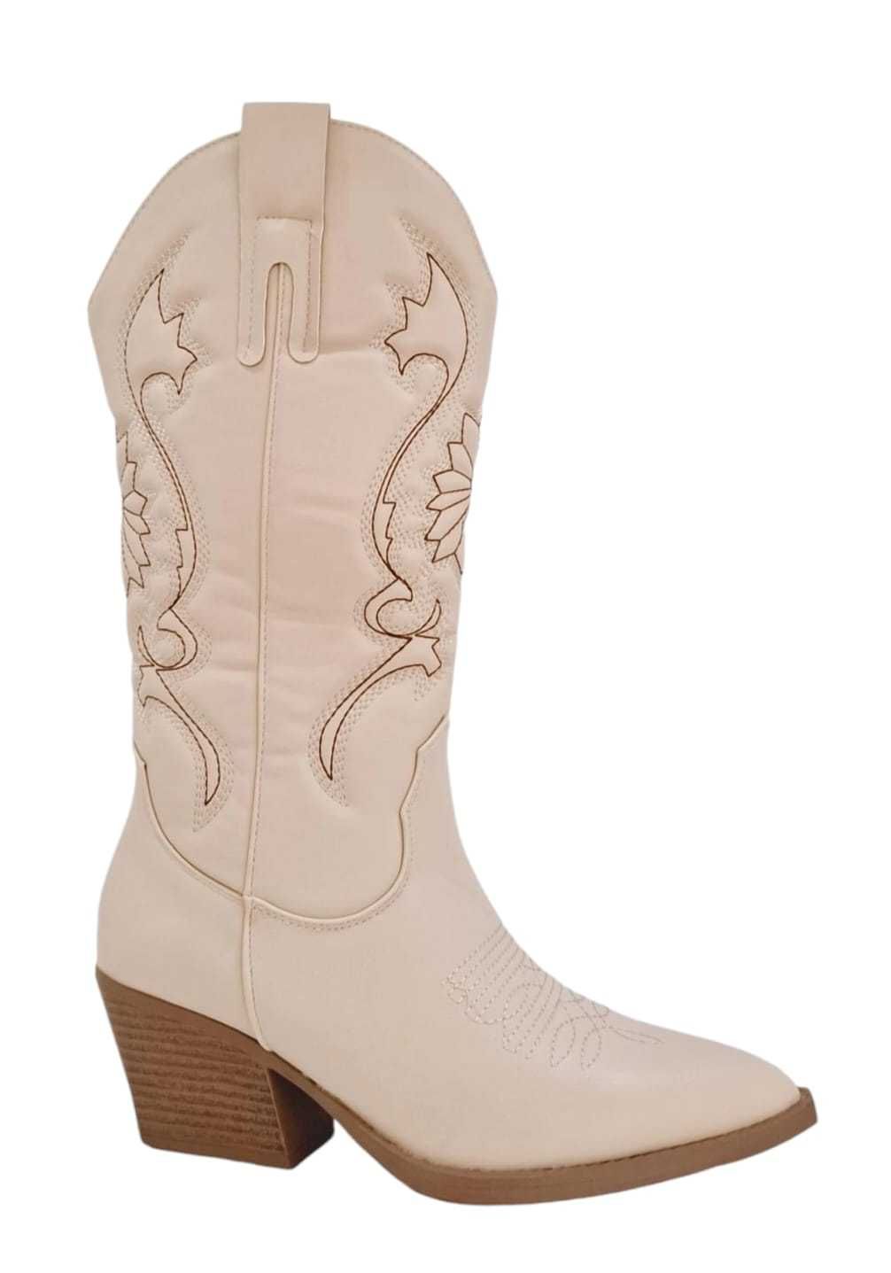 Botas texanas Beige