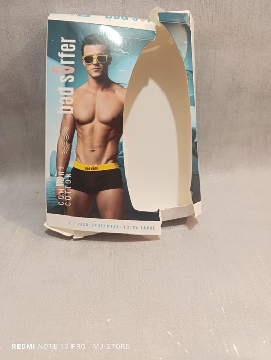 Bokserki męskie bawełniane 2 pak