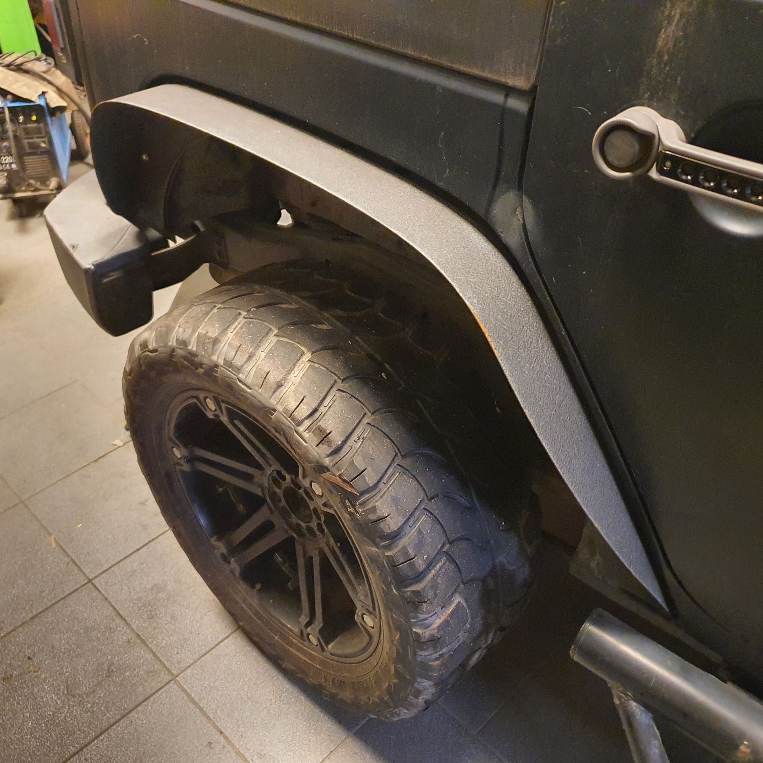 Poszerzenia jeep wrangler jk off road