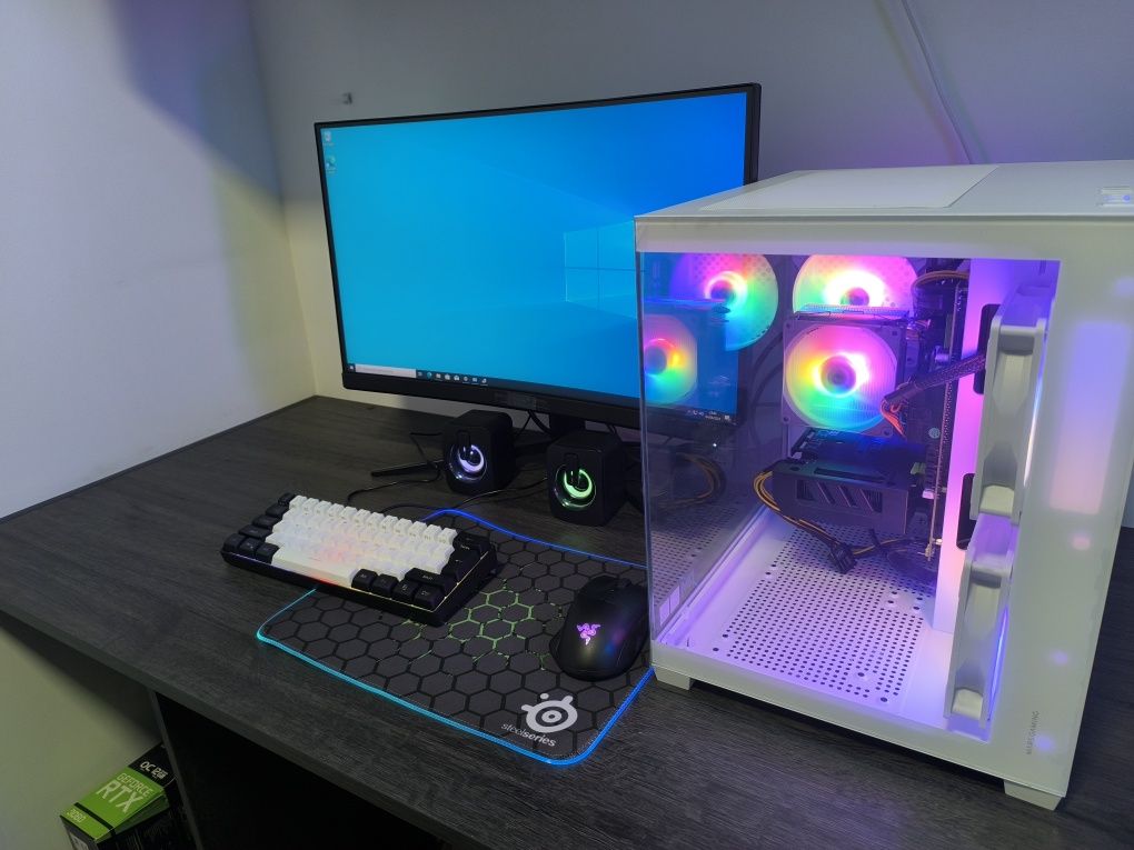 PC Gaming+ Ecrã + Rato + Teclado Etc