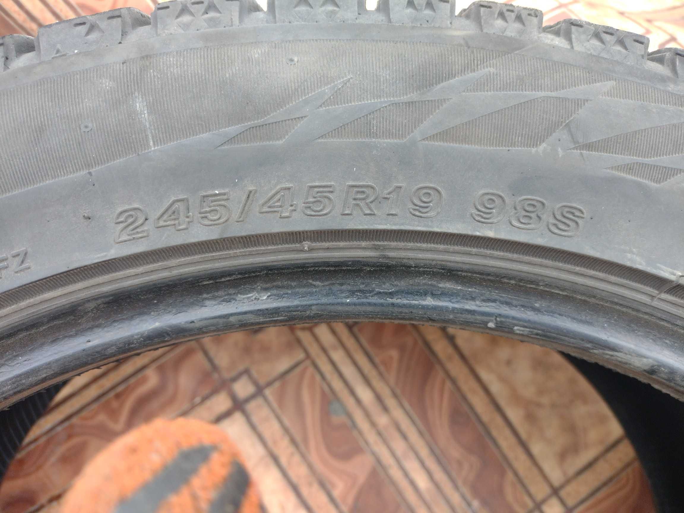 Bridgestone 1шт зима 19" 245/45R19 98S