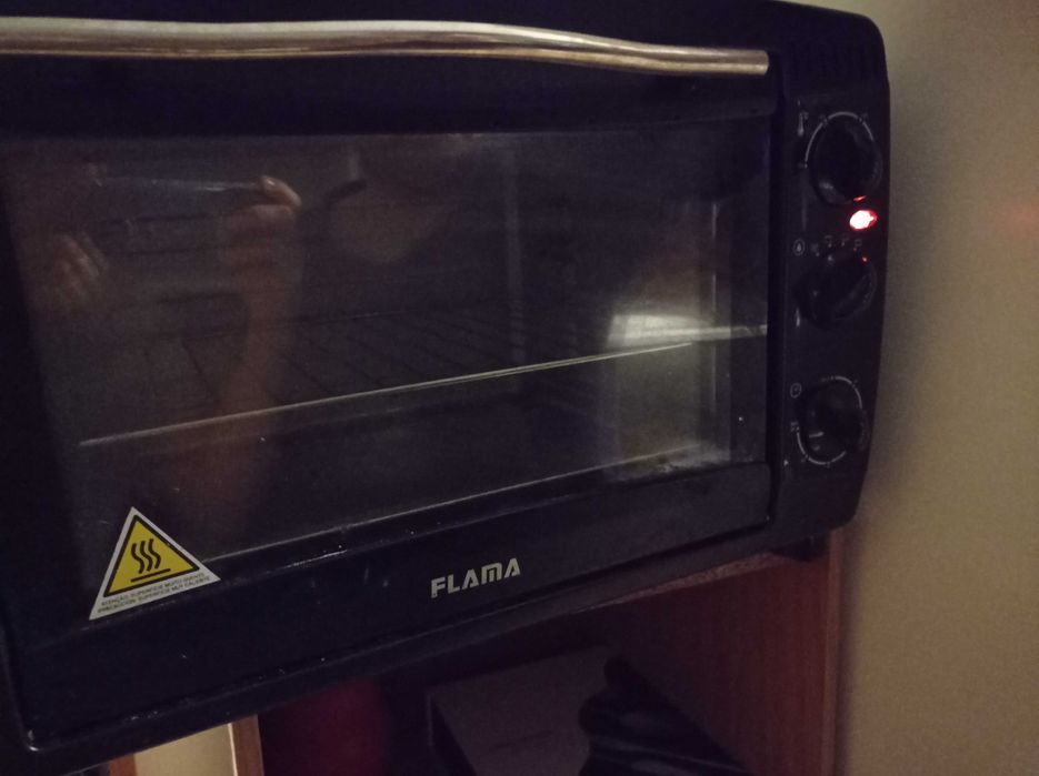 Mini forno elétrico pequeno flama 28L