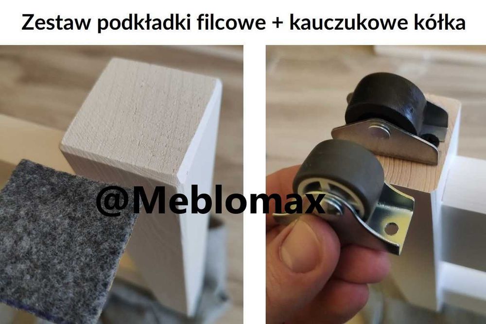 Piękne białe łóżko piętrowe drewniane sosnowe Warszawa dowóz