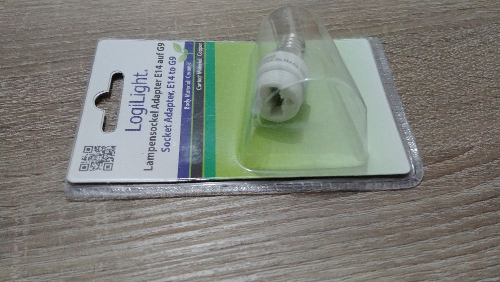 Adaptador E14 para G9 LogiLight ESL012