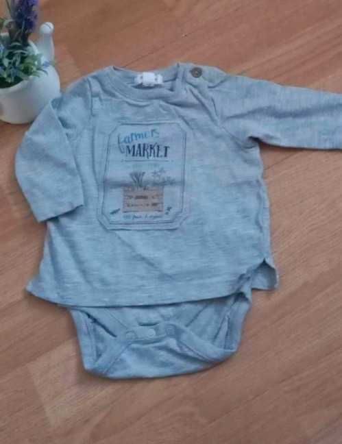 Body z koszulką niemowlęce na 62 cm