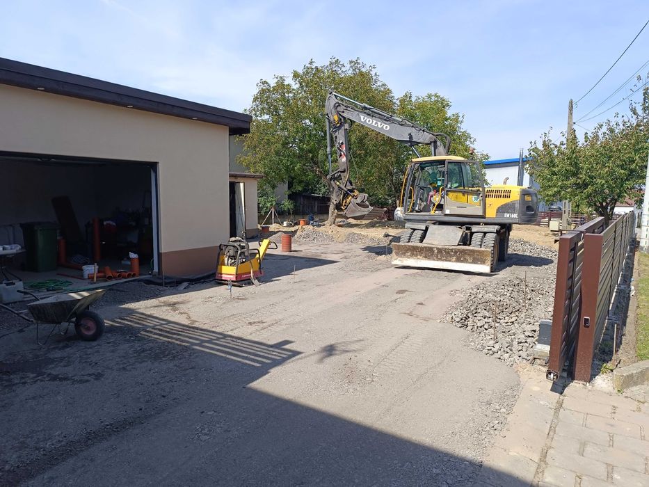 Budowa dróg utwardzanie terenu