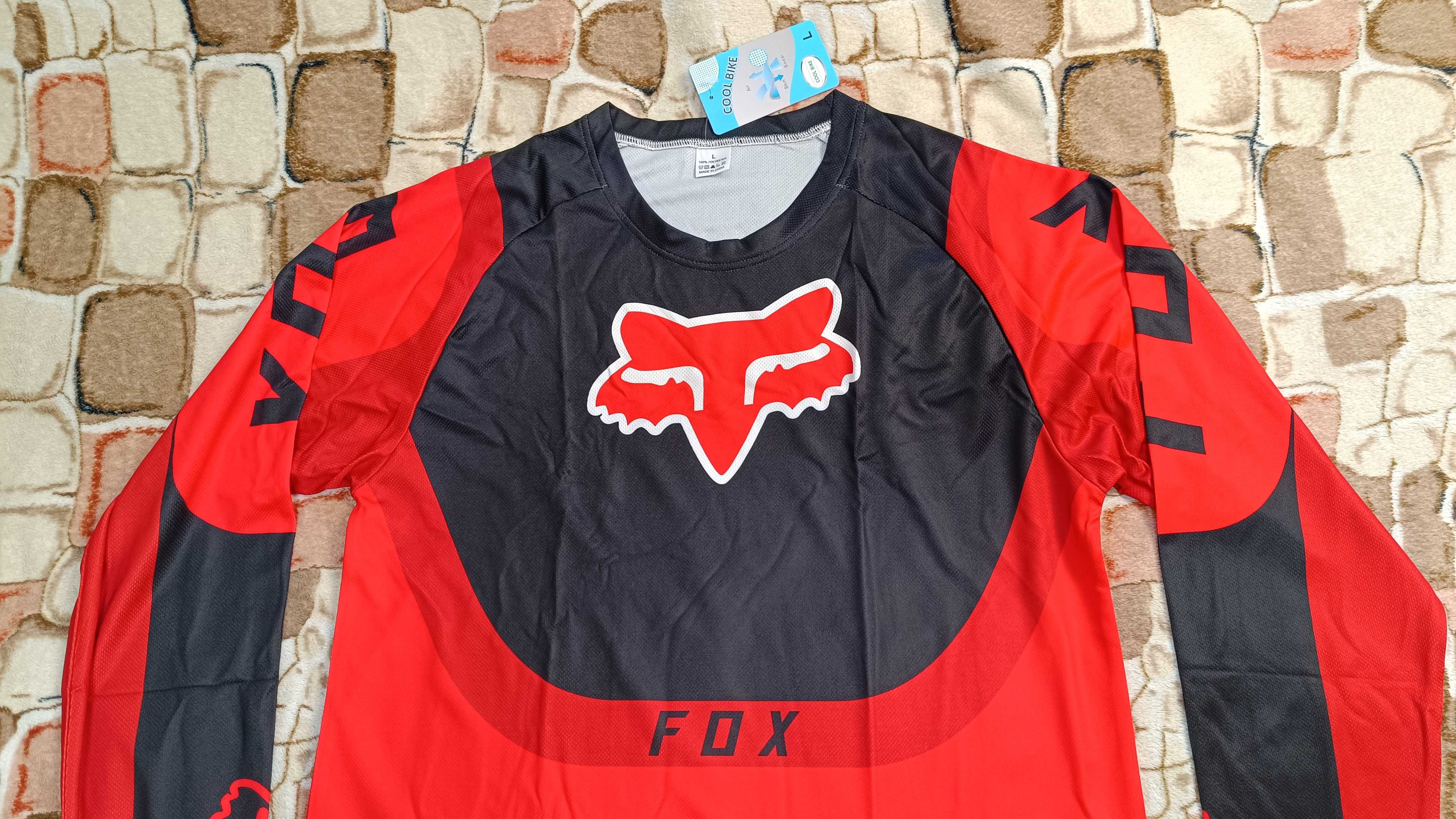Футболка джерси на мотоцикл велосипед Fox Racing  фокс