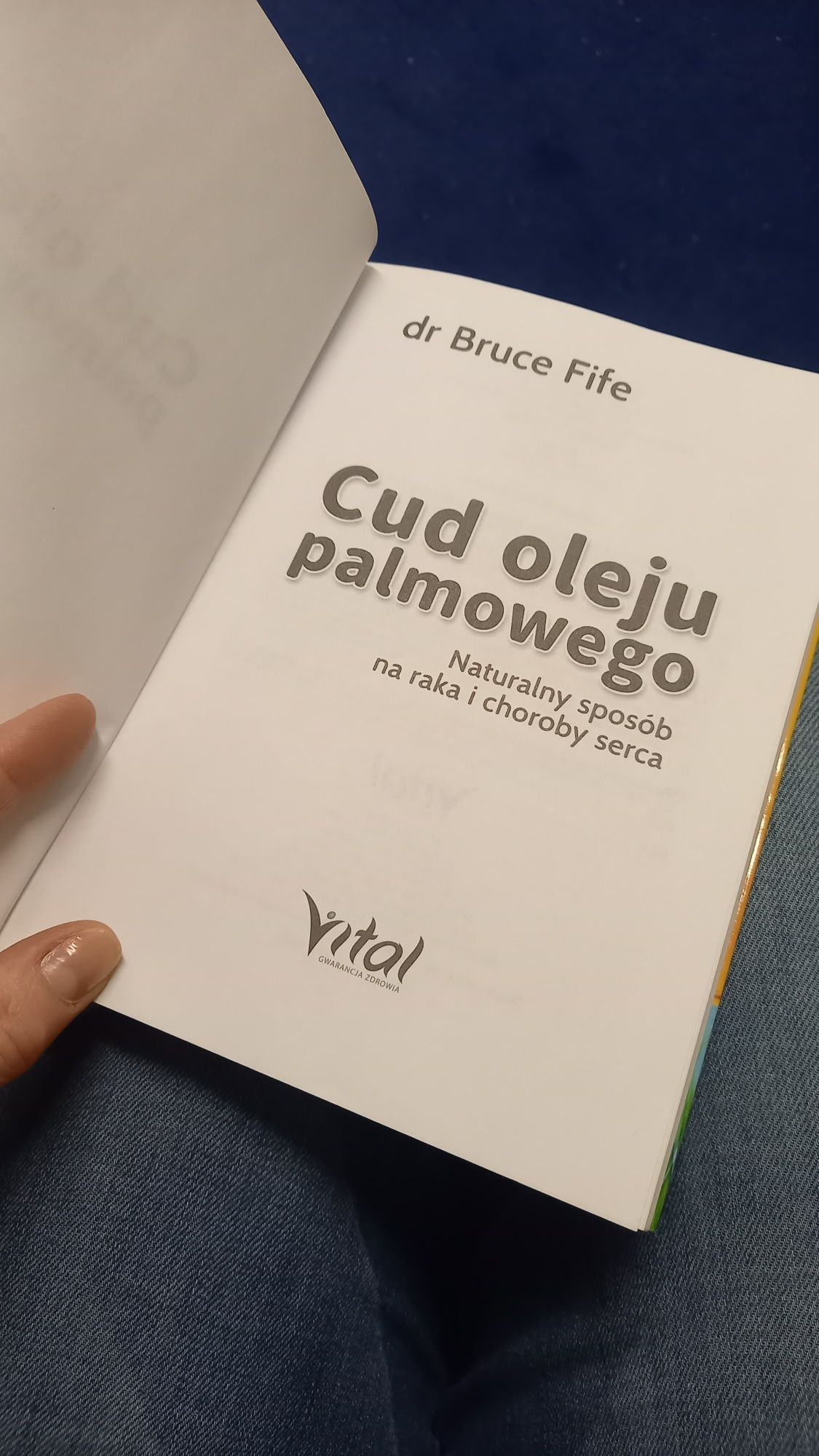 Cud oleju palmowego książka dr Bruce'a Fife