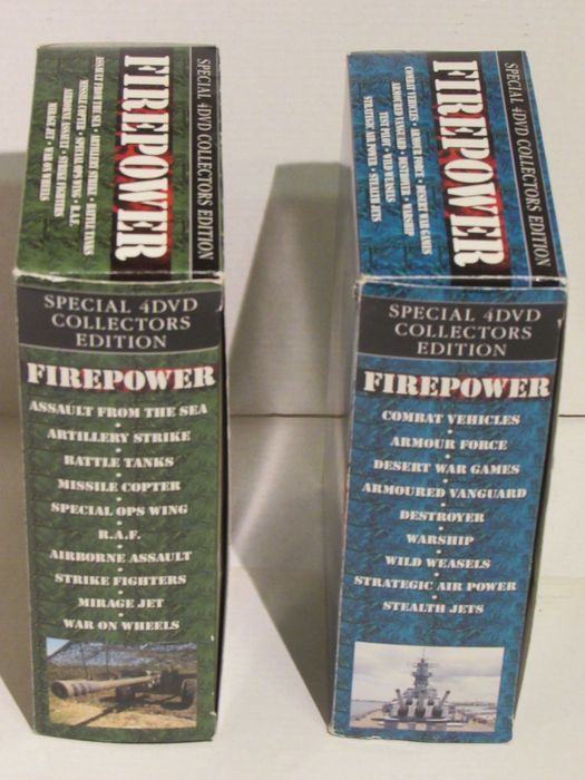 Coleção 8 DVD Firepower