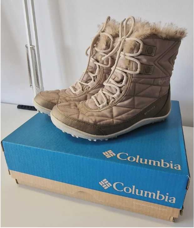 Botas Columbia Omni-Heat Bege para mulher Tamanho 8,5 - para Neve