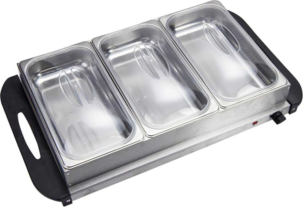 SILVA  podgrzewacz bufetowy 2w1 płyta utrzymująca ciepło 200 W  7,5 L