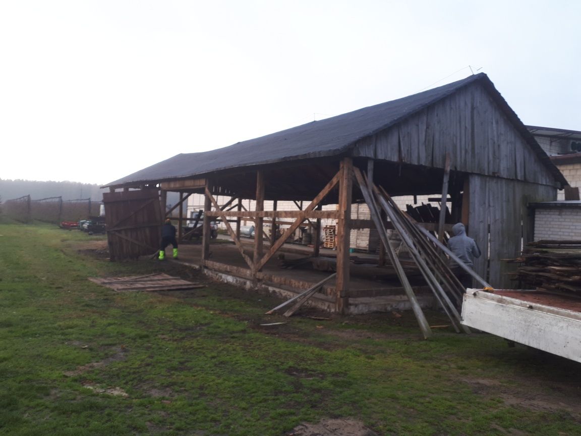 Skup stodół starego drewna darmowa rozbiórka