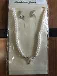 Conjunto de pérolas estilo vintage