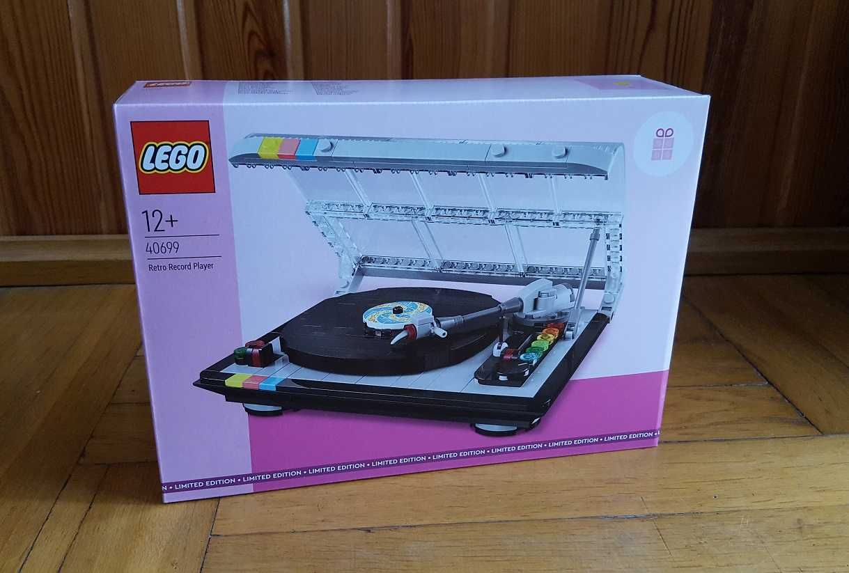 LEGO 40699 - Gramofon retro + LEGO 40700 - Zimowy pociąg NOWE
