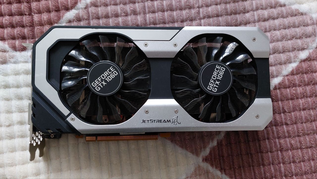 Продам відеокарту Palit GTX 1060 6gb Super Jetstream