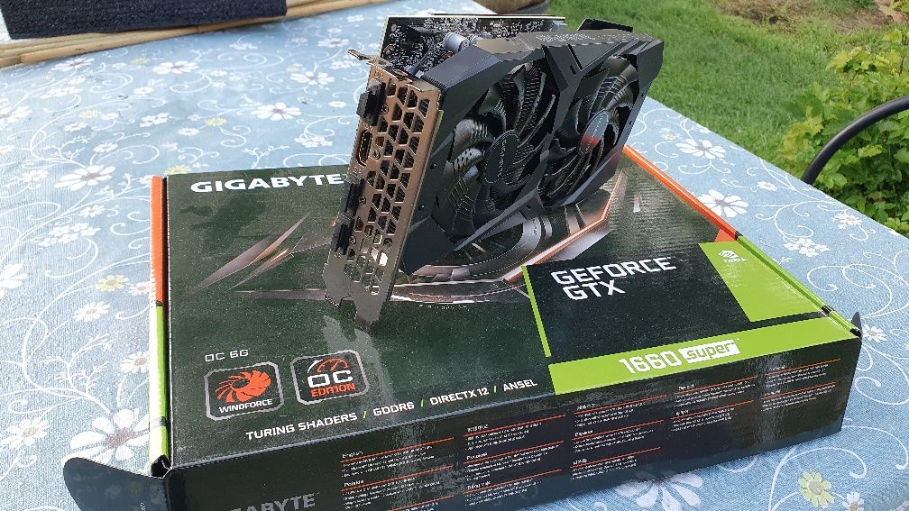 Zamiana /Karta graficzne GTX 1660 super Gigabyte OC Edition