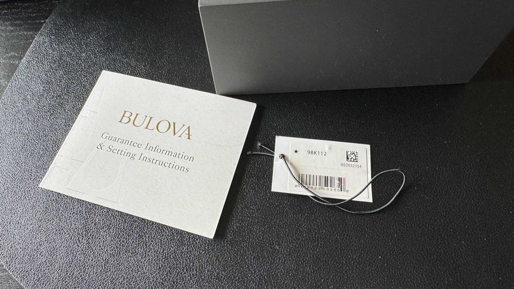 Zegarek Bulova Lunar Pilot 98K112 – Chrono, Panda , 2 paski, Jak NOWY