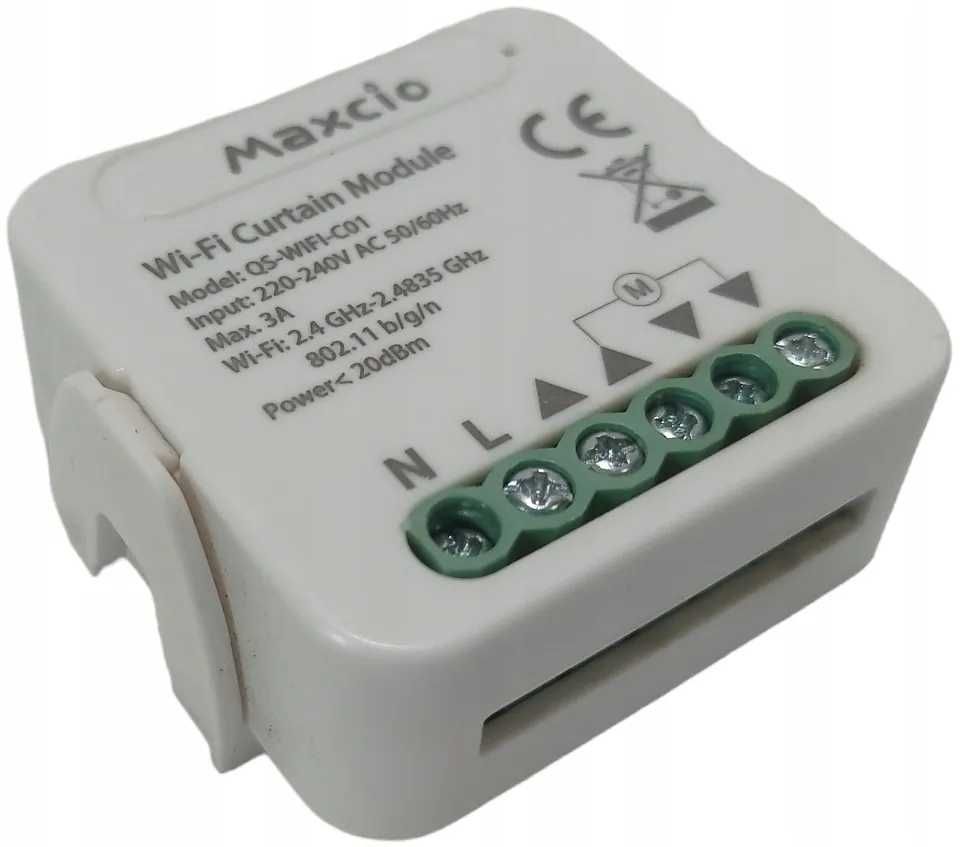 Inteligentny moduł sterownika rolet z WiFi  Maxcio QS-WiFi-C01