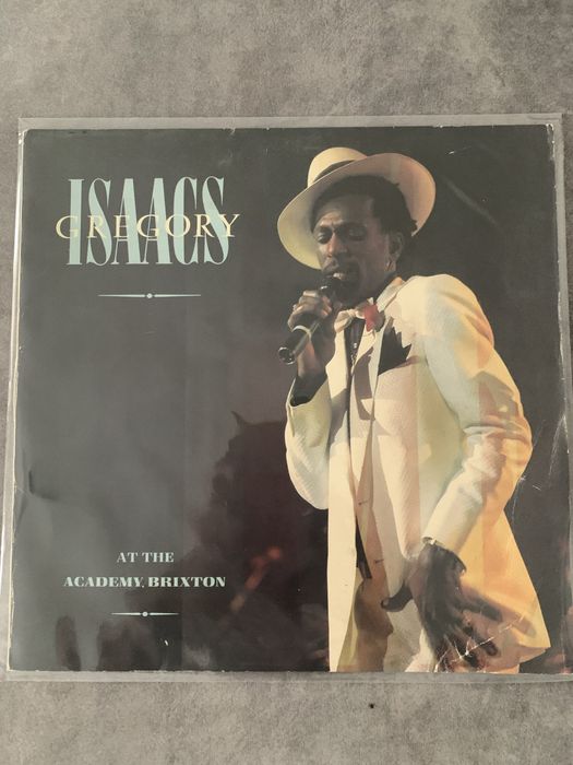 Gregory isaacs live  vinil
