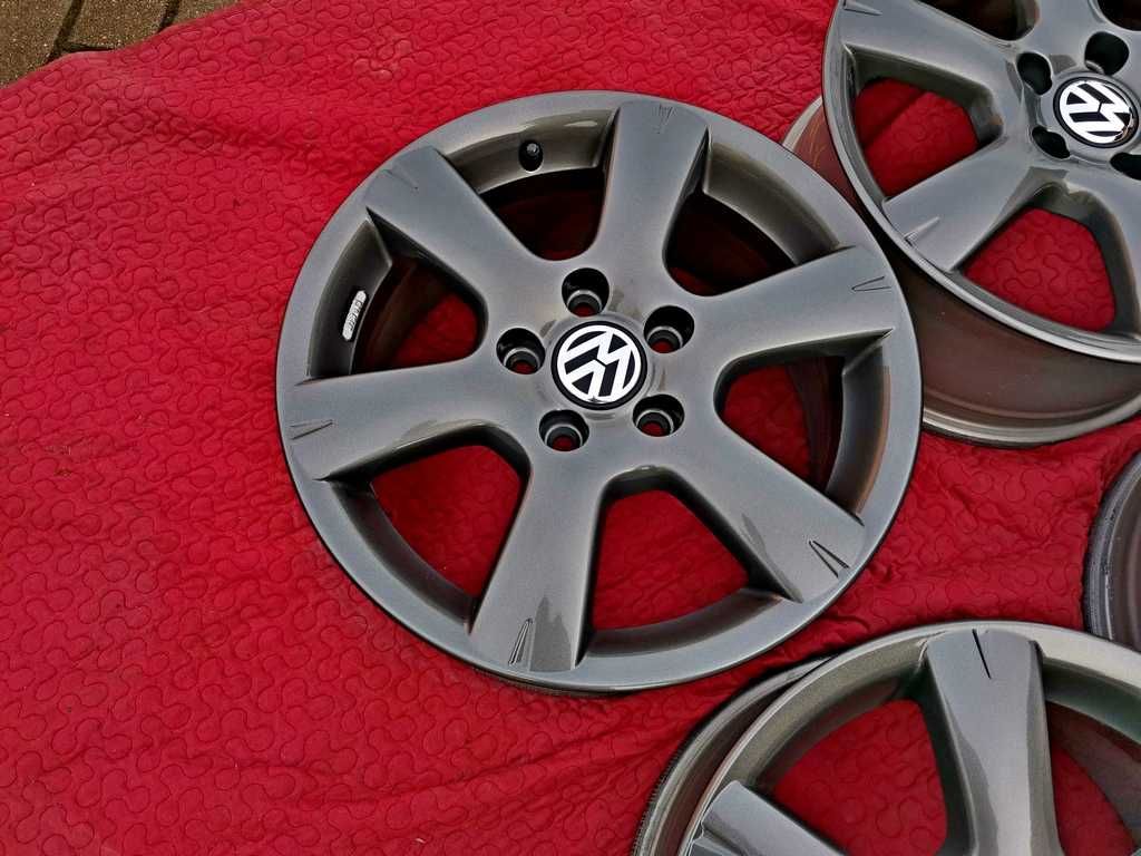 ALUFELGI 16' VW Golf Caddy Touran Passat Sharan Jetta 5x112 j.NOWE