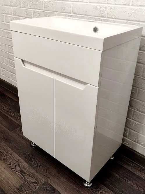 Тумба с раковиной, умывальником шириной 50, 55, 60 см. Мебель в ванную