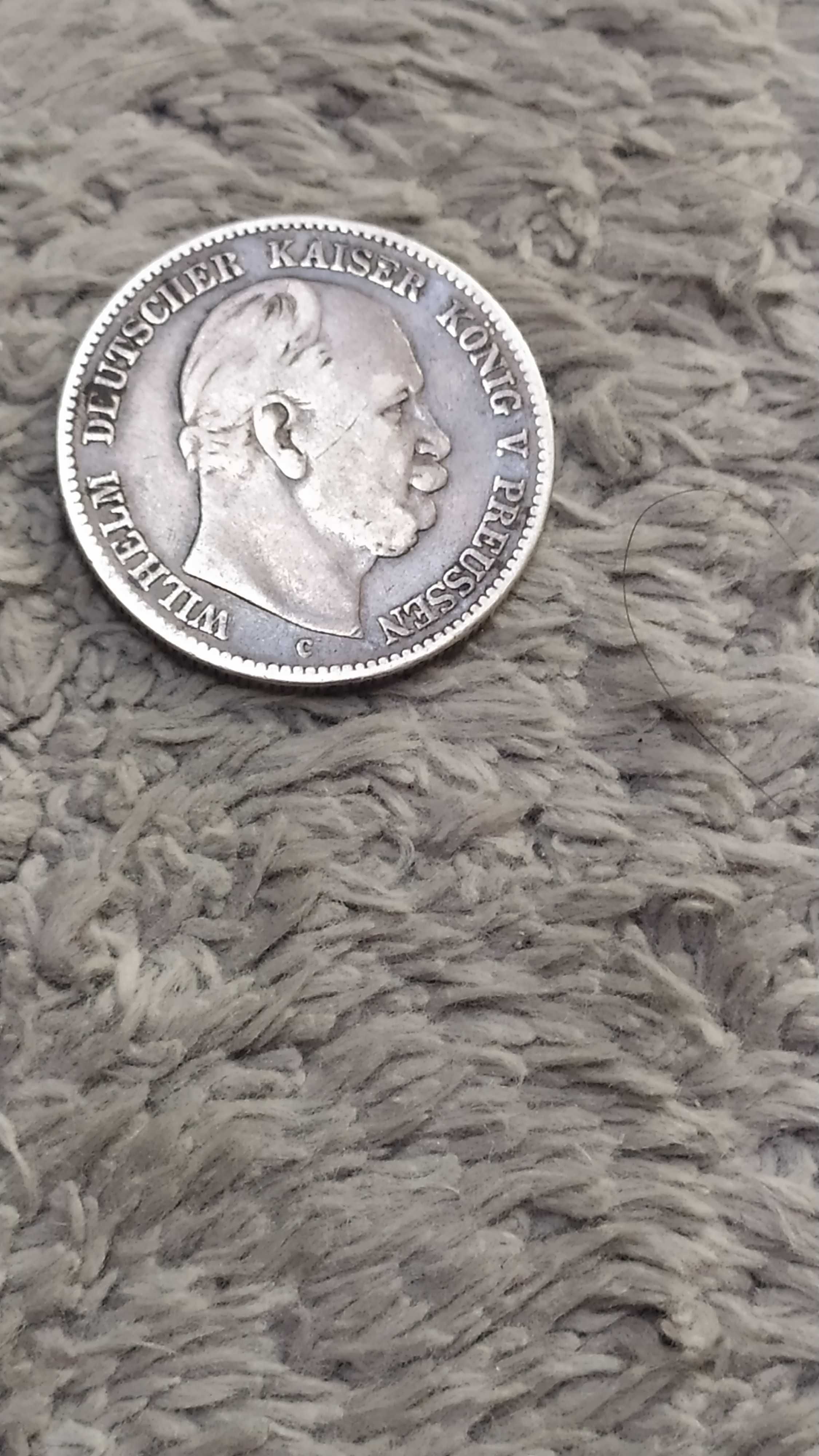 Cesarstwo Niemieckie 2 marki, 1876 r