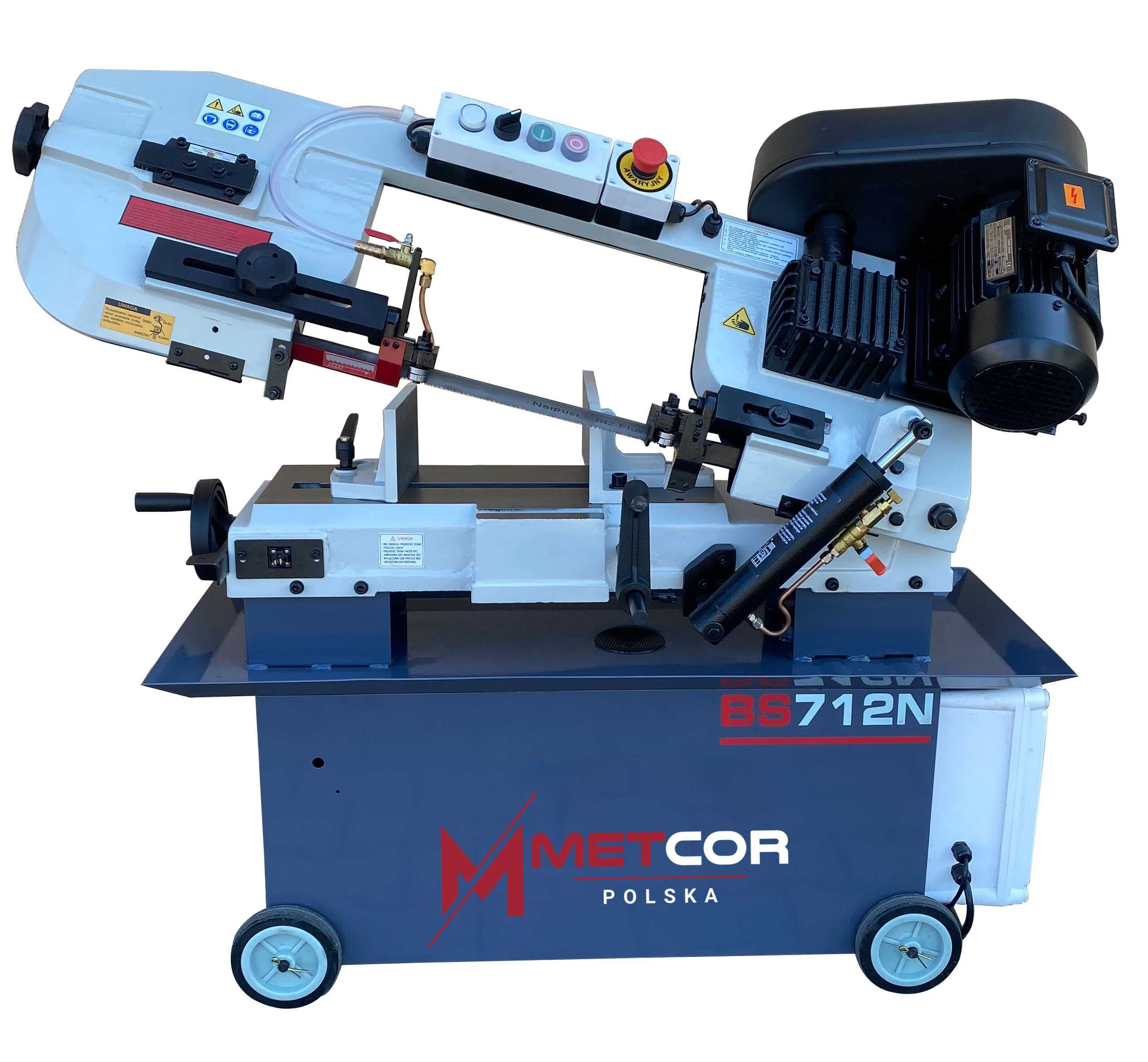 PRZECINARKA Piła Taśmowa do METALU Metcor BS712N 230V 400V