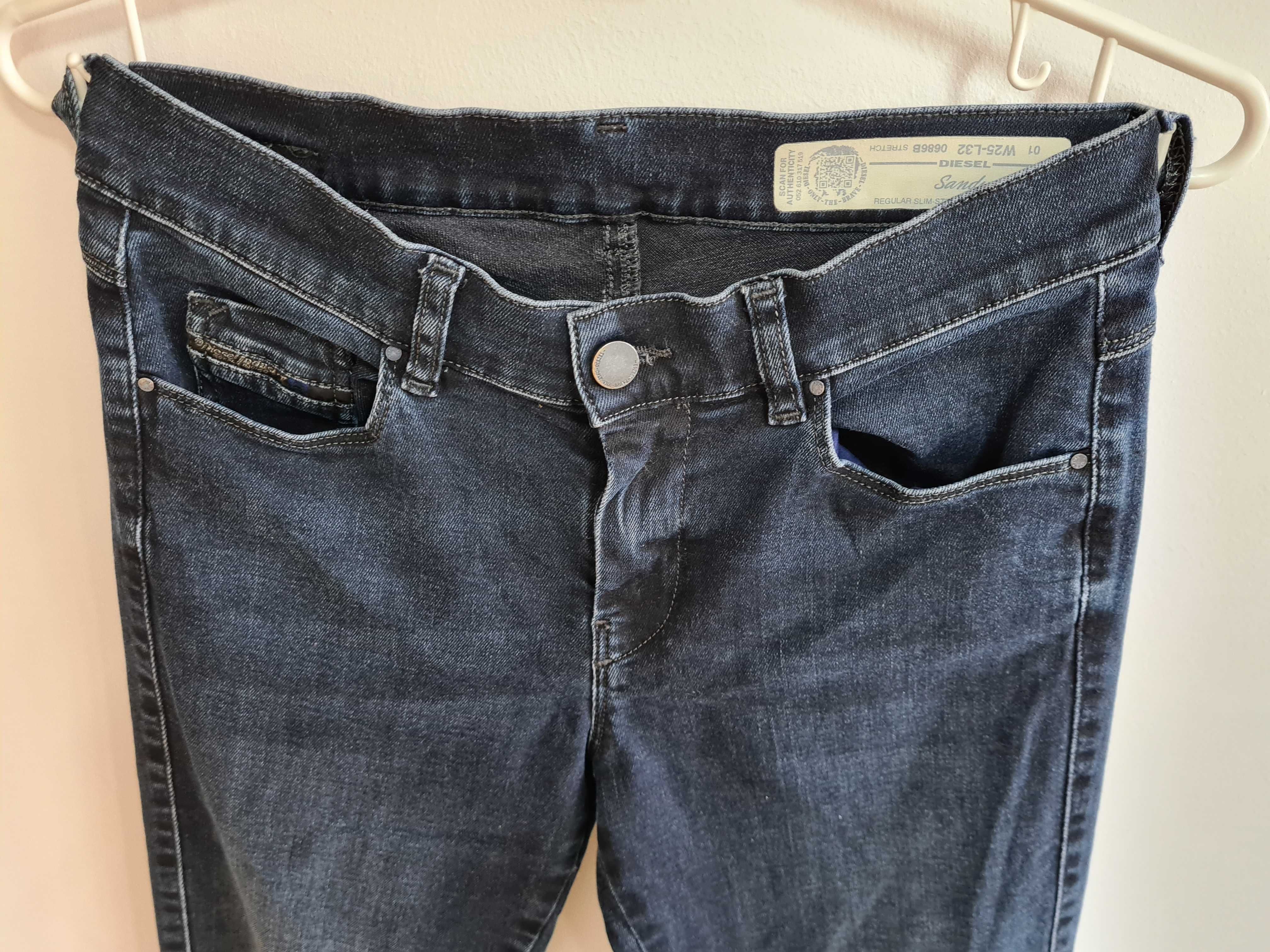 Spodnie jeansy diesel  w25 L32 jeansowe levis stan dzinsy dzinsowe