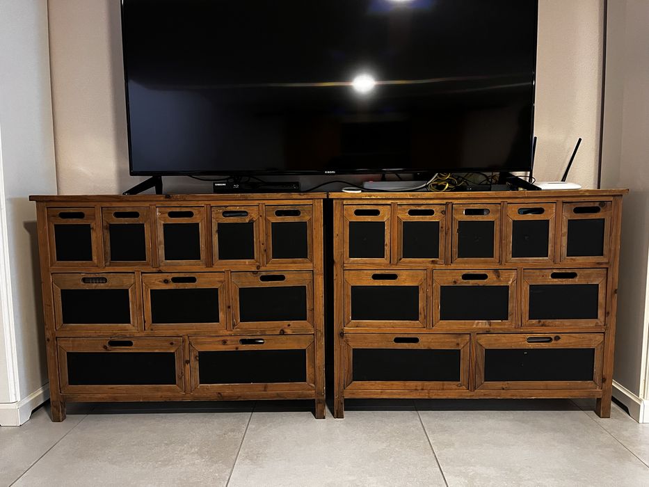 Móvel Rustico de gavetas AREA com multiplas funcionalidades